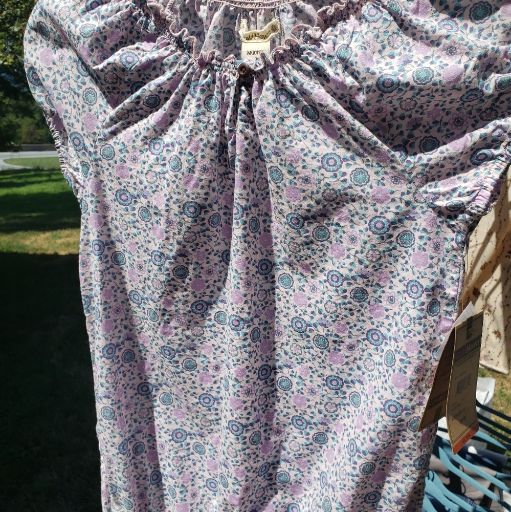 Girls RuffHewn Short Sleeve Shirt